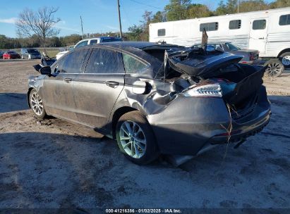 2019 FORD FUSION SE Gray  Gasoline 3FA6P0H72KR136520 photo #4