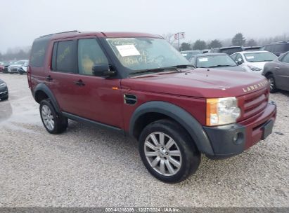 2006 LAND ROVER LR3 V8 SE Maroon  Gasoline SALAD25476A369370 photo #1