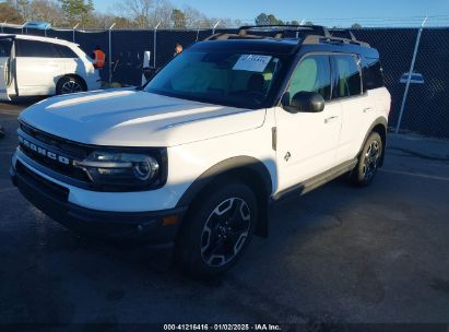 2021 FORD BRONCO SPORT OUTER BANKS White  Gasoline 3FMCR9C62MRA90762 photo #3