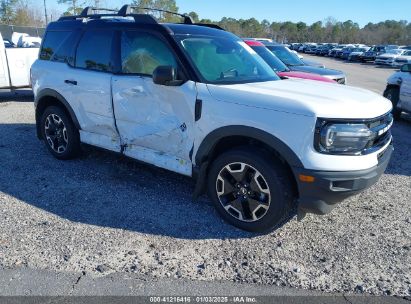 2021 FORD BRONCO SPORT OUTER BANKS White  Gasoline 3FMCR9C62MRA90762 photo #1