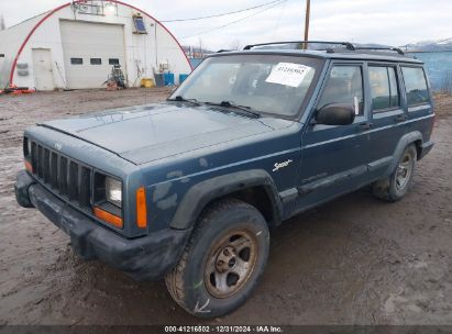 1997 JEEP CHEROKEE SPORT Blue  Gasoline 1J4FJ68S9VL607515 photo #3