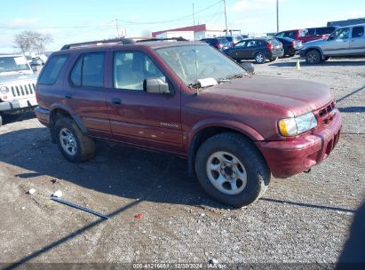 2002 ISUZU RODEO LS 3.2L V6/LSE 3.2L V6/S 3.2L V6 Burgundy  Gasoline 4S2CK58W824301788 photo #1