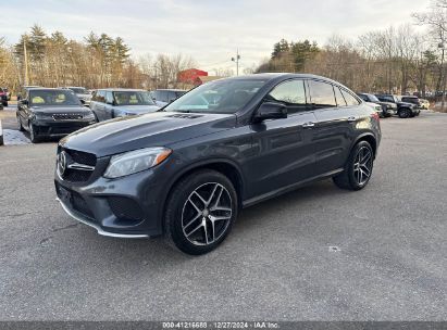 2016 MERCEDES-BENZ GLE COUPE 450 4MATIC Gray  Gasoline 4JGED6EBXGA023843 photo #3