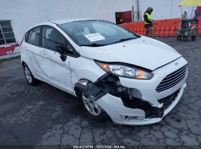 2015 FORD FIESTA SE White  Gasoline 3FADP4EJXFM187135 photo #1