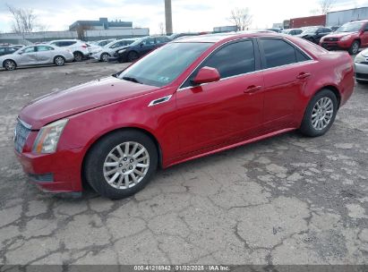 2011 CADILLAC CTS LUXURY Maroon  Gasoline 1G6DG5EY5B0169428 photo #3