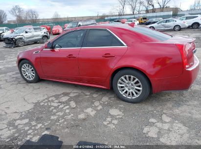 2011 CADILLAC CTS LUXURY Maroon  Gasoline 1G6DG5EY5B0169428 photo #4