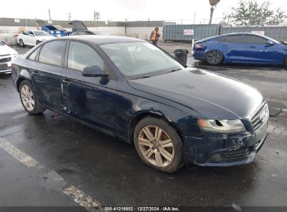 2011 AUDI A4 2.0T PREMIUM Blue  Gasoline WAUAFAFL4BN041437 photo #1