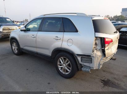 2014 KIA SORENTO LX Silver  Gasoline 5XYKT4A63EG436837 photo #4