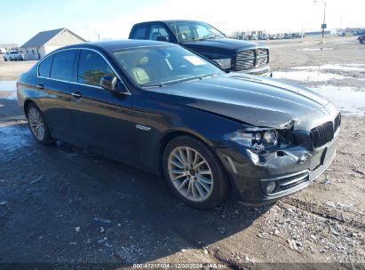 2015 BMW 528I Black  Gasoline WBA5A5C54FD522619 photo #1