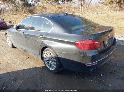 2015 BMW 528I Black  Gasoline WBA5A5C54FD522619 photo #4