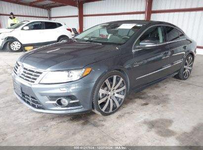 2013 VOLKSWAGEN CC 2.0T R-LINE Gray  Gasoline WVWBP7AN2DE569674 photo #3