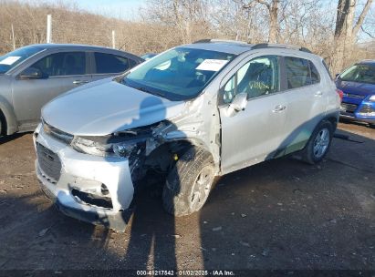 2020 CHEVROLET TRAX FWD LT Silver  Gasoline KL7CJLSB2LB038104 photo #3