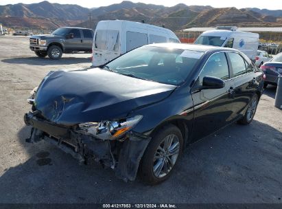 2017 TOYOTA CAMRY SE Black  Gasoline 4T1BF1FK7HU744622 photo #3