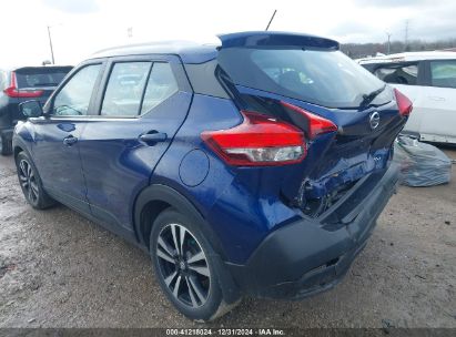 2018 NISSAN KICKS SV Blue  Gasoline 3N1CP5CU6JL532283 photo #4