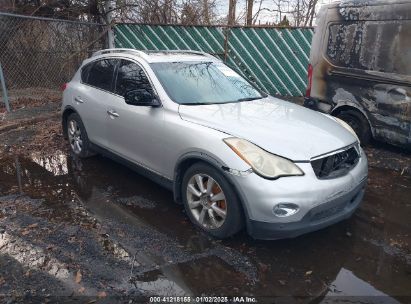 2008 INFINITI EX35 JOURNEY Silver  Gasoline JNKAJ09F38M353943 photo #1