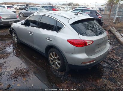 2008 INFINITI EX35 JOURNEY Silver  Gasoline JNKAJ09F38M353943 photo #4