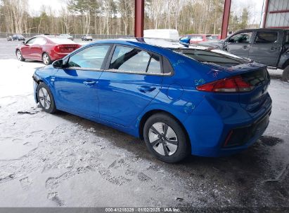 2018 HYUNDAI IONIQ HYBRID BLUE Blue  Hybrid KMHC65LC1JU064844 photo #4