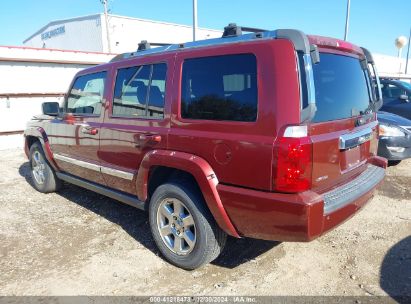 2007 JEEP COMMANDER LIMITED Red  Flexible Fuel 1J8HH58P07C533316 photo #4