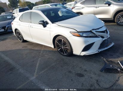 2018 TOYOTA CAMRY XSE White  Gasoline 4T1B61HK9JU023589 photo #1