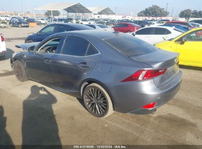 2014 LEXUS IS 250 Gray  Gasoline JTHBF1D26E5001333 photo #4