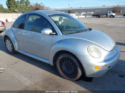 2003 VOLKSWAGEN NEW BEETLE GL Silver  Gasoline 3VWBK21C73M441386 photo #1