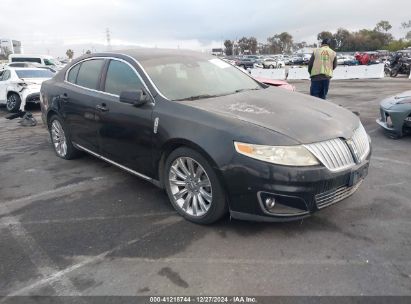 2012 LINCOLN MKS ECOBOOST Gray  Gasoline 1LNHL9FT5CG805287 photo #1