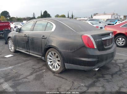 2012 LINCOLN MKS ECOBOOST Gray  Gasoline 1LNHL9FT5CG805287 photo #4