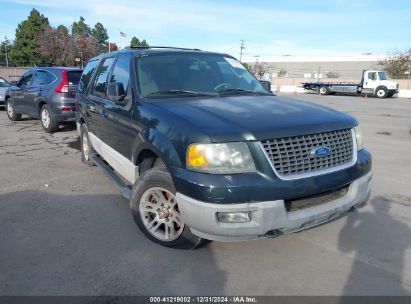 2003 FORD EXPEDITION XLT Green  Gasoline 1FMPU16L63LC48665 photo #1