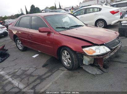 2002 TOYOTA AVALON XL Burgundy  Gasoline 4T1BF28B92U245573 photo #1