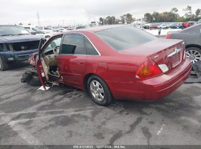 2002 TOYOTA AVALON XL Burgundy  Gasoline 4T1BF28B92U245573 photo #4