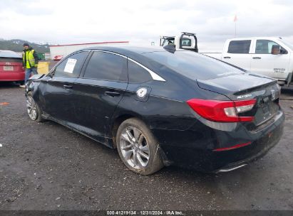 2018 HONDA ACCORD LX Black  Gasoline 1HGCV1F12JA004634 photo #4