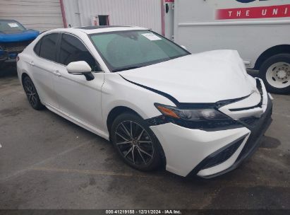 2023 TOYOTA CAMRY SE White  Gasoline 4T1T11AK5PU749701 photo #1