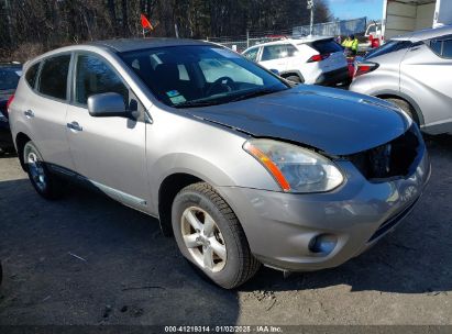 2013 NISSAN ROGUE S Gray  Gasoline JN8AS5MV6DW118529 photo #1