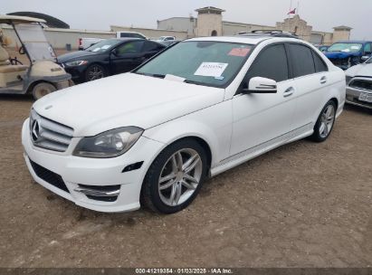 2014 MERCEDES-BENZ C 250 LUXURY/SPORT White  Gasoline WDDGF4HB7ER313890 photo #3