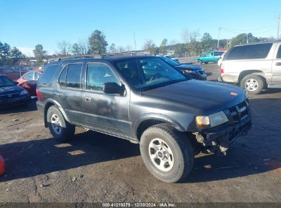 2003 ISUZU RODEO S 3.2L V6 Black  Gasoline 4S2CK58W034303195 photo #1