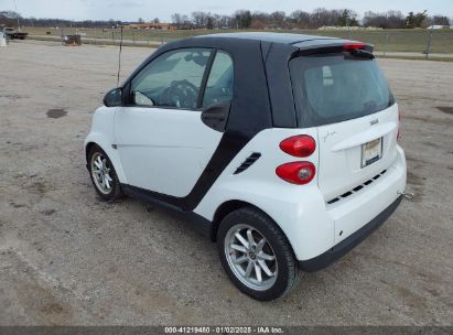 2008 SMART FORTWO PASSION/PURE White  Gasoline WMEEJ31X98K146706 photo #4