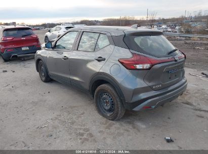 2024 NISSAN KICKS S XTRONIC CVT Gray  Gasoline 3N1CP5BV1RL491504 photo #4