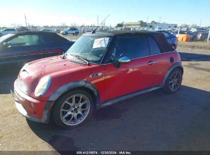 2005 MINI COOPER S Black  Gasoline WMWRH33575TF84766 photo #3