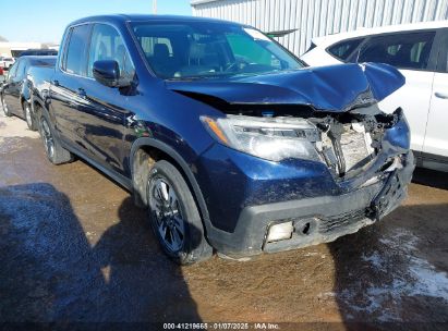 2020 HONDA RIDGELINE AWD RTL Blue  Gasoline 5FPYK3F56LB020705 photo #1