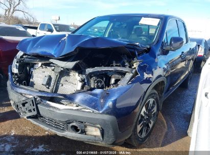 2020 HONDA RIDGELINE AWD RTL Blue  Gasoline 5FPYK3F56LB020705 photo #3