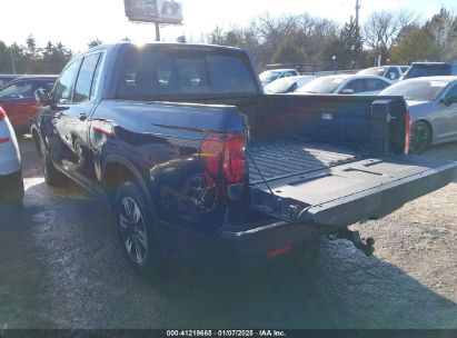 2020 HONDA RIDGELINE AWD RTL Blue  Gasoline 5FPYK3F56LB020705 photo #4