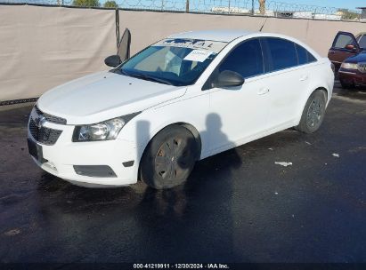 2012 CHEVROLET CRUZE LS White  Gasoline 1G1PC5SH2C7167213 photo #3