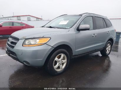 2008 HYUNDAI SANTA FE GLS Light Blue  Gasoline 5NMSG73D98H164130 photo #3