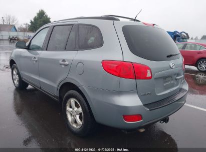 2008 HYUNDAI SANTA FE GLS Light Blue  Gasoline 5NMSG73D98H164130 photo #4