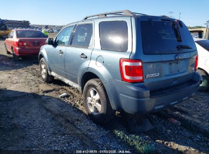 2010 FORD ESCAPE XLT Blue  Gasoline 1FMCU0D77AKD30602 photo #4