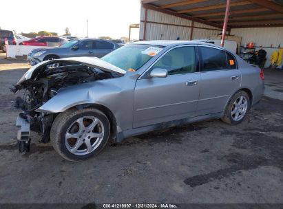 2003 INFINITI G35 LUXURY LEATHER Silver  Gasoline JNKCV51E43M016865 photo #3