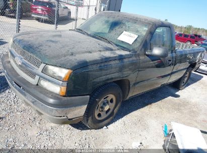 2003 CHEVROLET SILVERADO 1500 WORK TRUCK Green  Gasoline 1GCEC14X33Z271757 photo #3