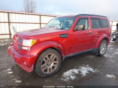 2010 DODGE NITRO SXT Burgundy  Gasoline 1D4PU5GX7AW100651 photo #3