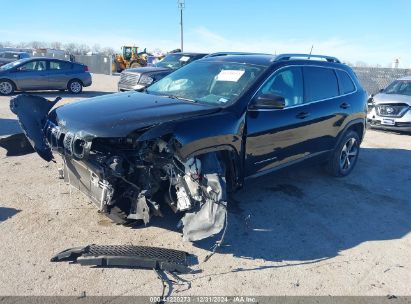 2020 JEEP CHEROKEE LIMITED FWD Black  Gasoline 1C4PJLDB8LD577123 photo #3