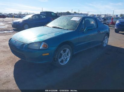 1995 HONDA CIVIC DEL SOL S Turquoise  Gasoline JHMEG1146SS002706 photo #3